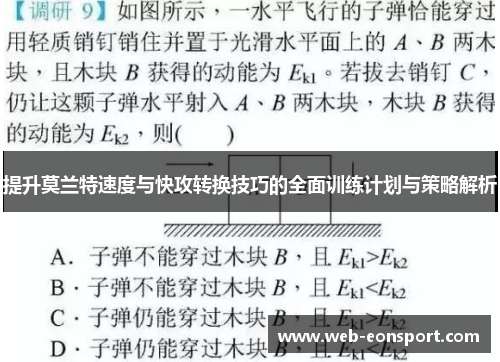 提升莫兰特速度与快攻转换技巧的全面训练计划与策略解析
